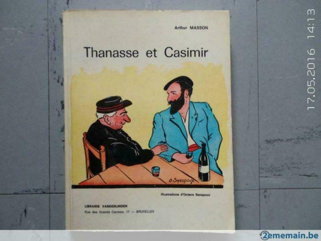 Arthur Masson - Thanasse et Casimir, Envoi, Utilisé