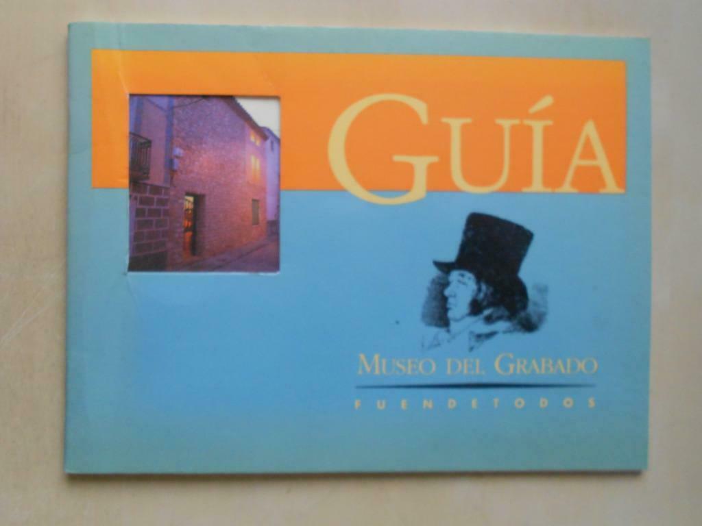 Elisa Picazo Verdejo, "Guía: Museo del Grabado, Fuendetodos", Gelezen, Elisa Picazo Verdejo, Ophalen of Verzenden, Grafische vormgeving