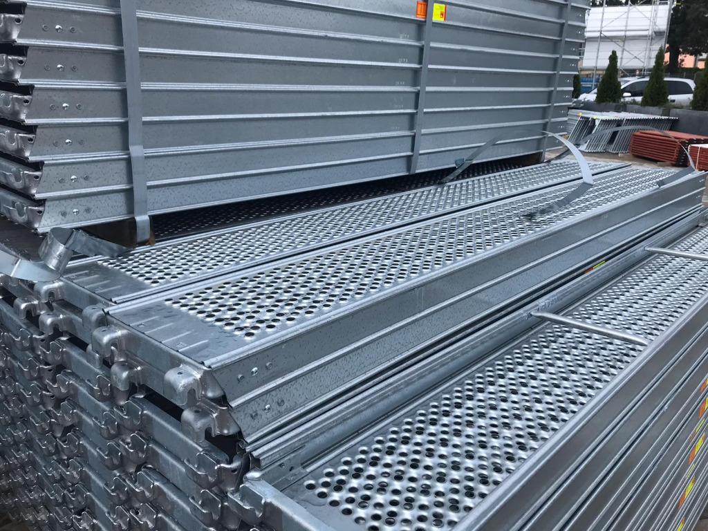 Disponible immédiatement - échafaudage à vendre 100 m², Envoi, Neuf, Échafaudage de façade, 5 mètres de hauteur ou plus