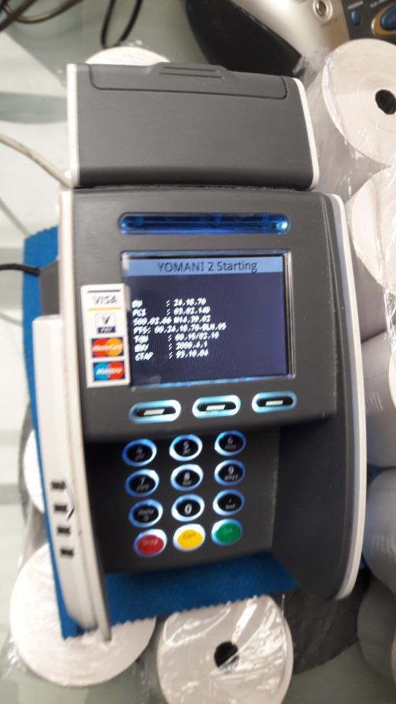 Terminal YOMANI XR - BANCONTACT + sans contact, Télécoms, Enlèvement ou Envoi, Comme neuf