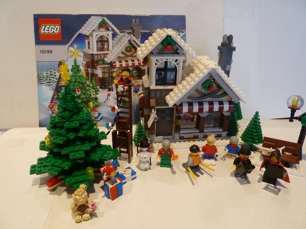 Lego Advanced models 10199 Winter Village Toy Shop, Ophalen of Verzenden, Zo goed als nieuw, Complete set, Lego