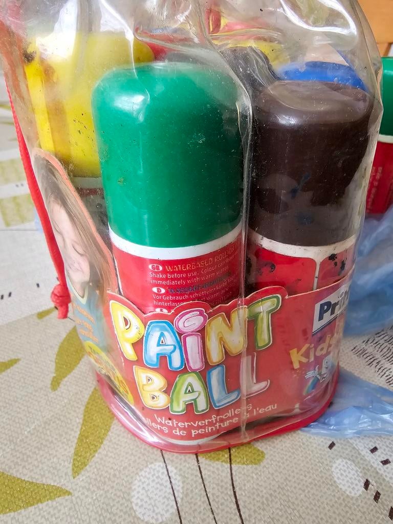 Lot de 16 Pritt paintball, Ophalen of Verzenden, Zo goed als nieuw