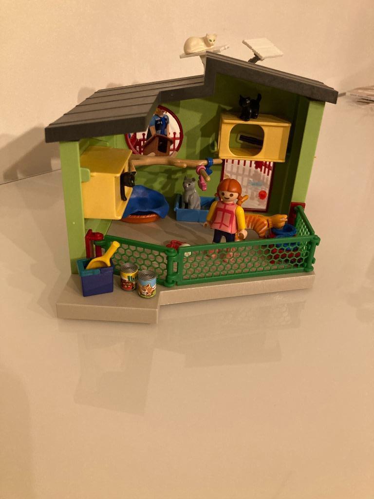 Playmobil 9276 - Kattenverblijf, Ophalen, Gebruikt, Complete set