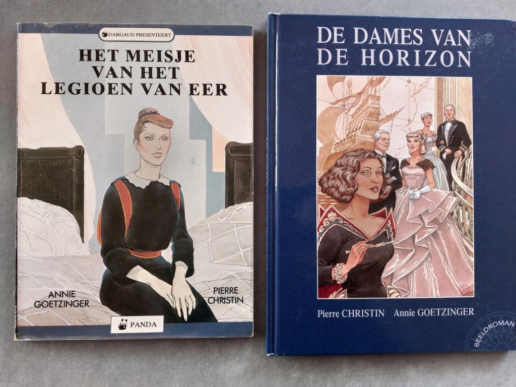 Goetzinger/Christin Het meisje van het legioen + de dames.., Boeken, Ophalen of Verzenden, Goetzinger Christin