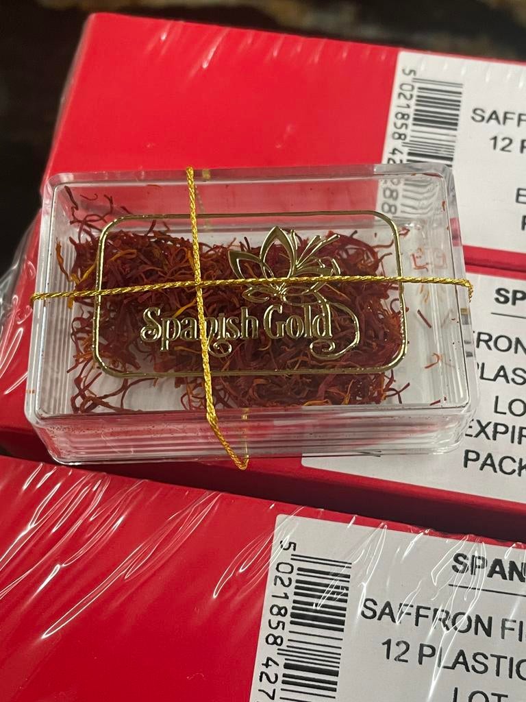 Hoogwaardig Spaans saffraangaren Purenatuurlijk kwaliteit A+, Enlèvement