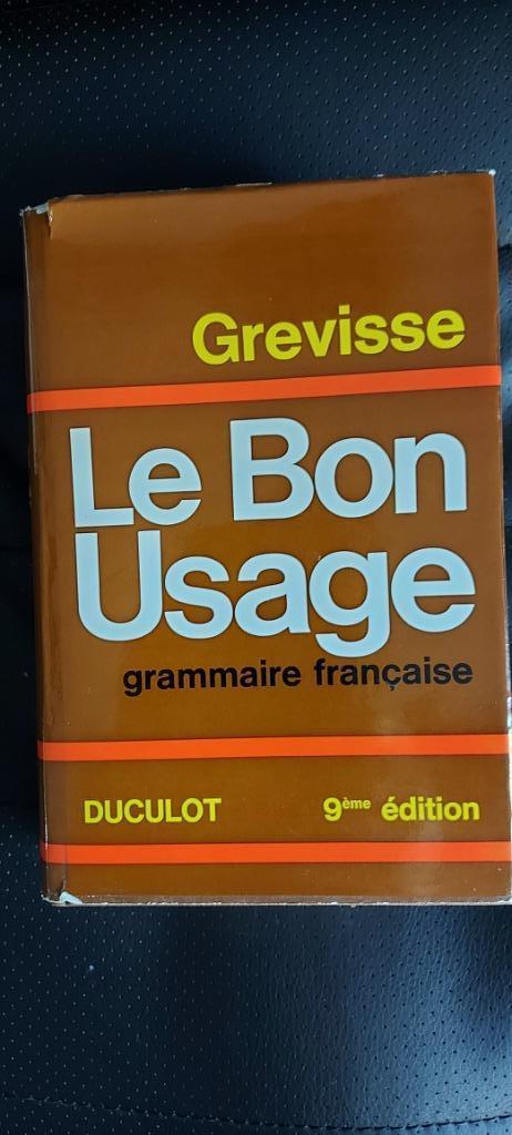 Boek: Le bon Usage  français, Verzenden, Gelezen