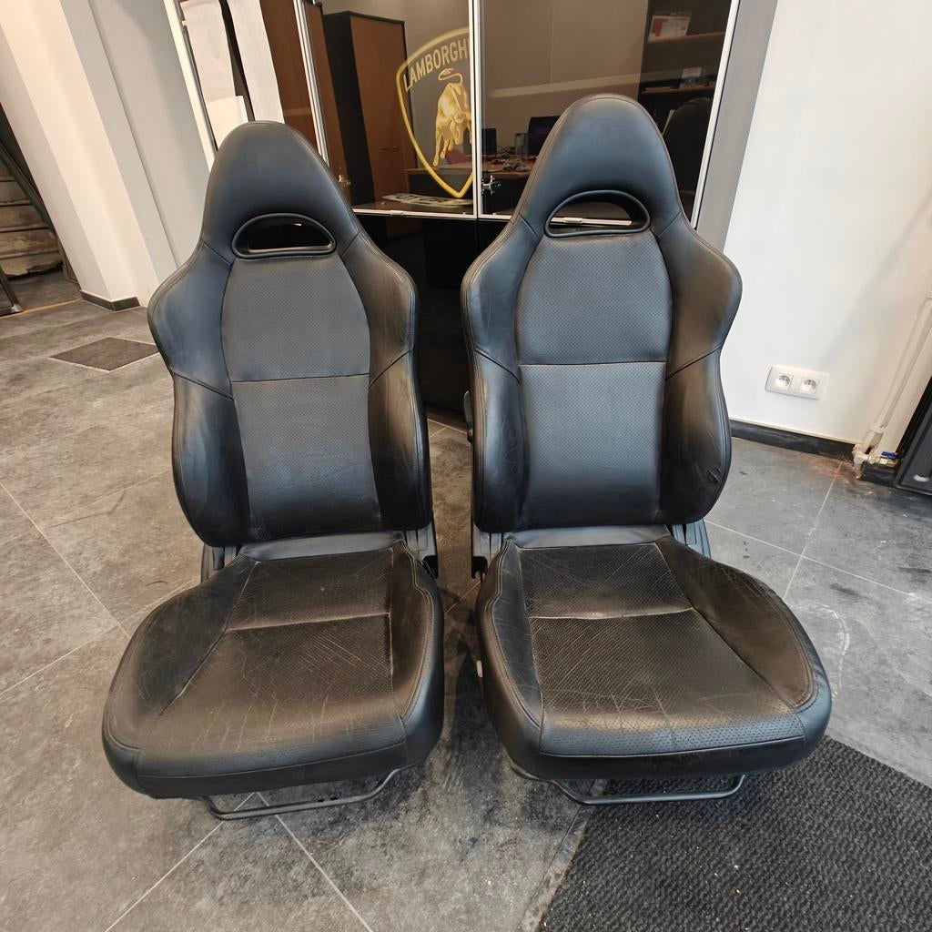 Sièges en cuir Honda intégra DC 5/rabattables/ contrôle tech, Enlèvement, Utilisé, Honda