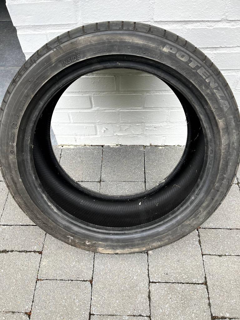 Pneus Bridgeston et Dunlop, Autos : Pièces & Accessoires, Enlèvement, Utilisé, Pneu(s)