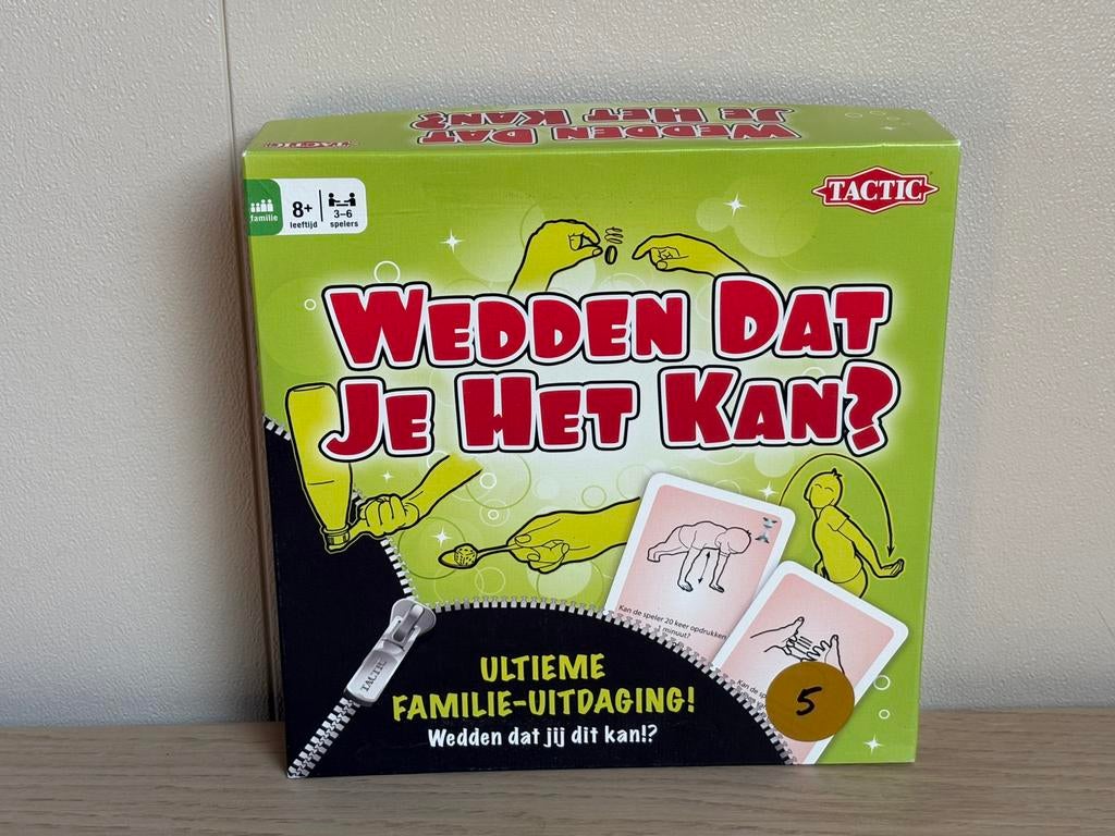 Uitdagend spelletje, Ophalen, Zo goed als nieuw