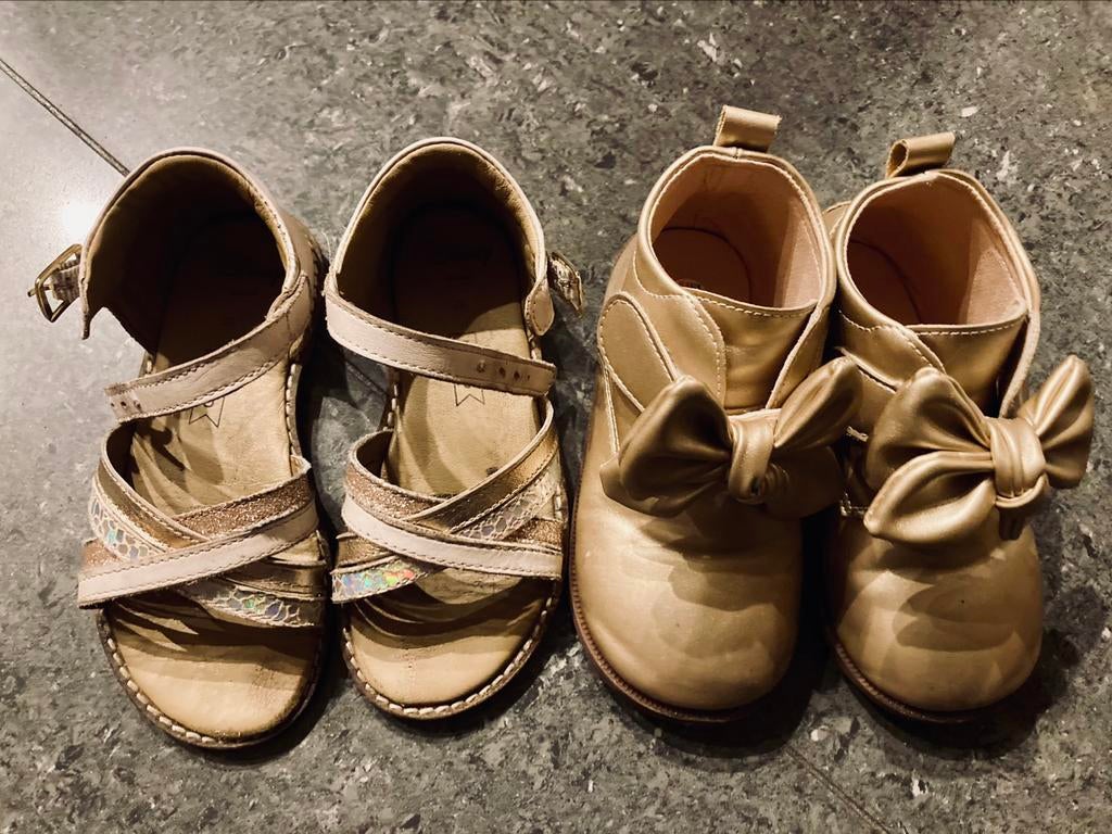 Sandalen en schoenen maat 28, Kinderen en Baby's, Ophalen of Verzenden, Gebruikt, Meisje, Schoentjes