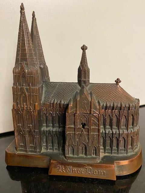 Vintage Dom van Keulen - open klapbaar dak (Kölner Dom), Ophalen of Verzenden, Koper