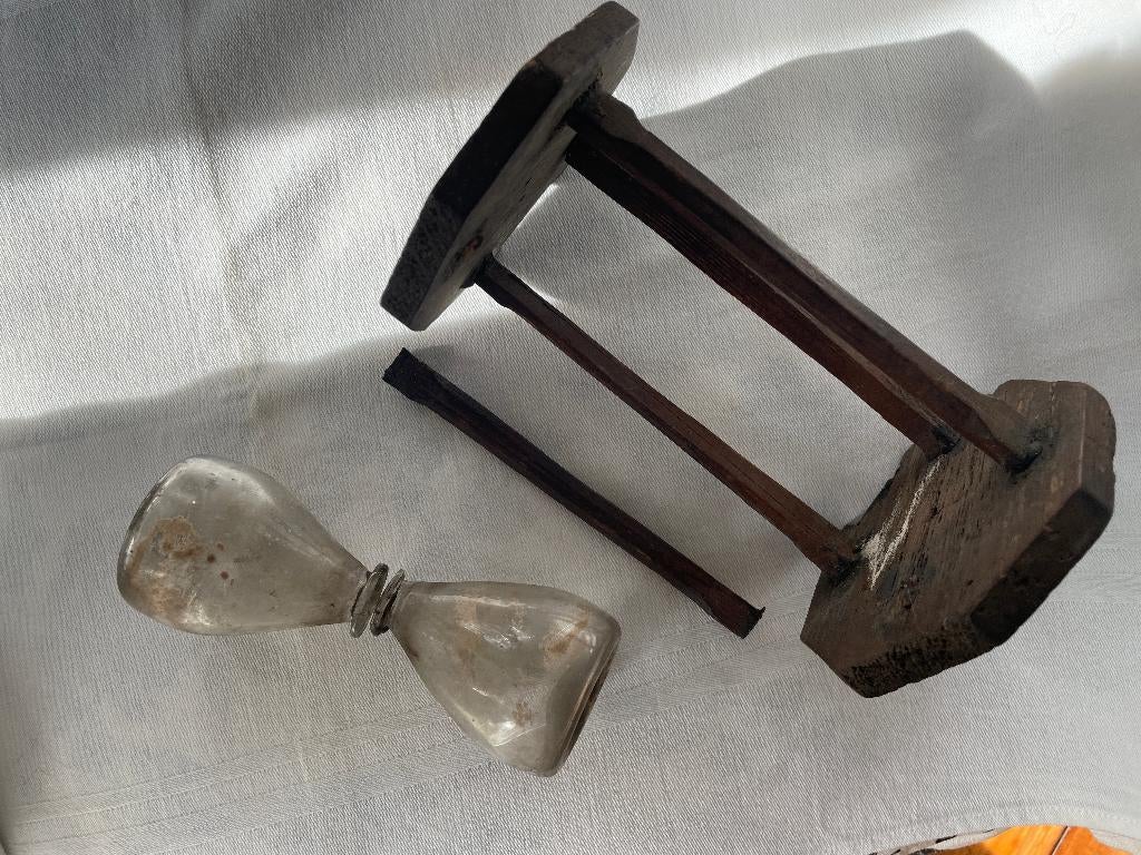 ancien sablier 18ème à restaurer, Ophalen of Verzenden