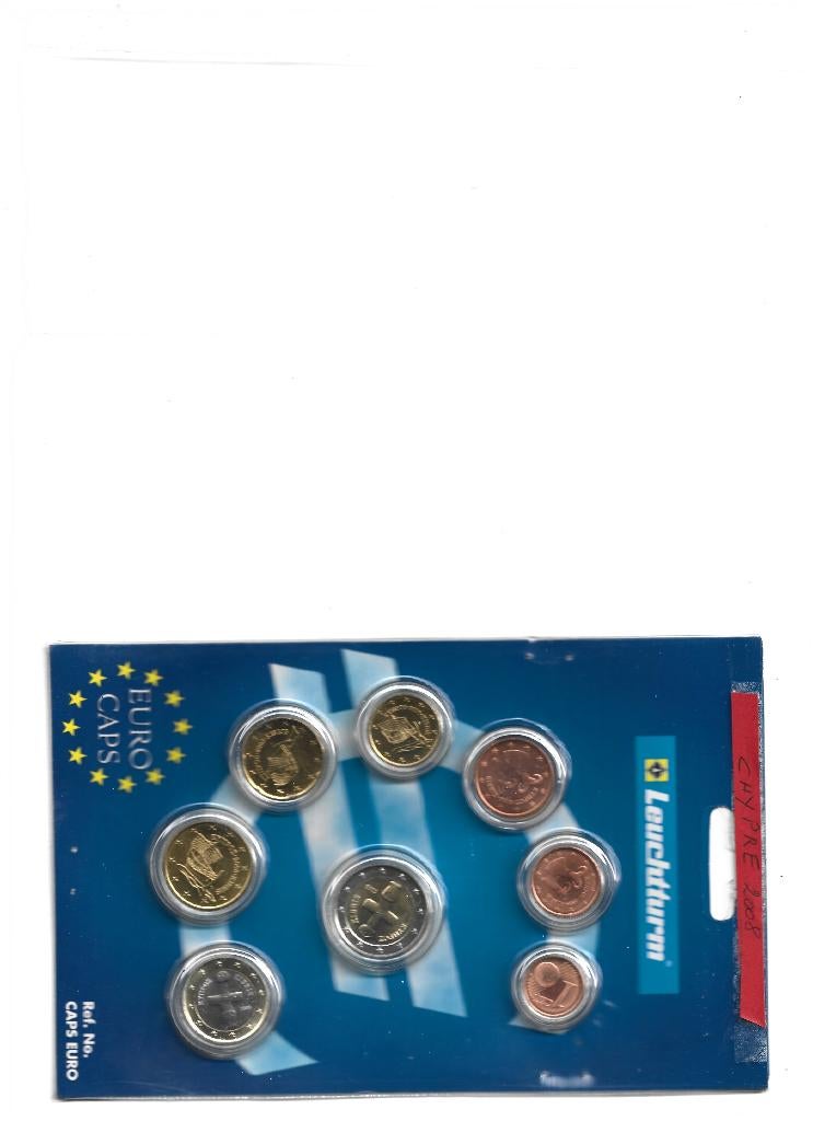 pieces euros, Postzegels en Munten, Munten | Europa | Euromunten, Ophalen of Verzenden, Cyprus, Setje