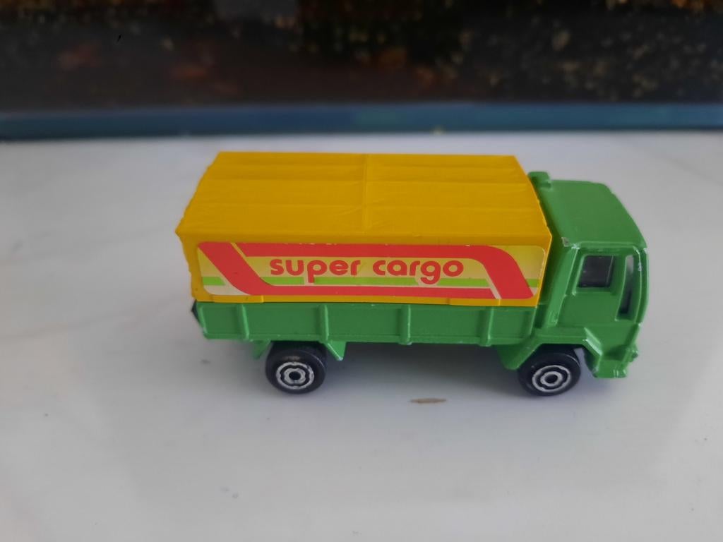 Majorette Ford Cargo truck, Verzenden, Gebruikt, Bus of Vrachtwagen