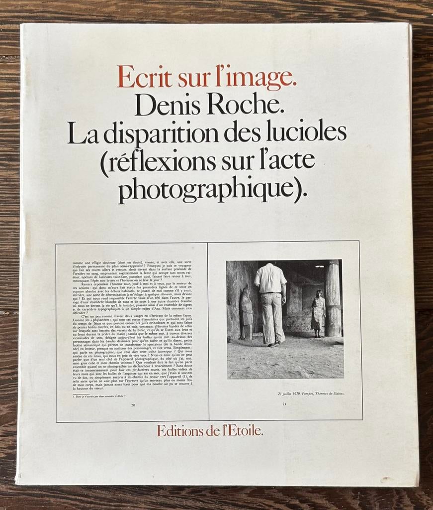 La disparition des lucioles, Boeken, Kunst en Cultuur | Fotografie en Design, Gelezen, Fotografie algemeen, Ophalen of Verzenden