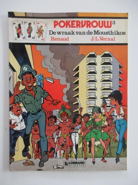 pokervrouw...nr.3..de wraak van mousthikos........1st, Boeken, Stripverhalen, Ophalen of Verzenden, Gelezen