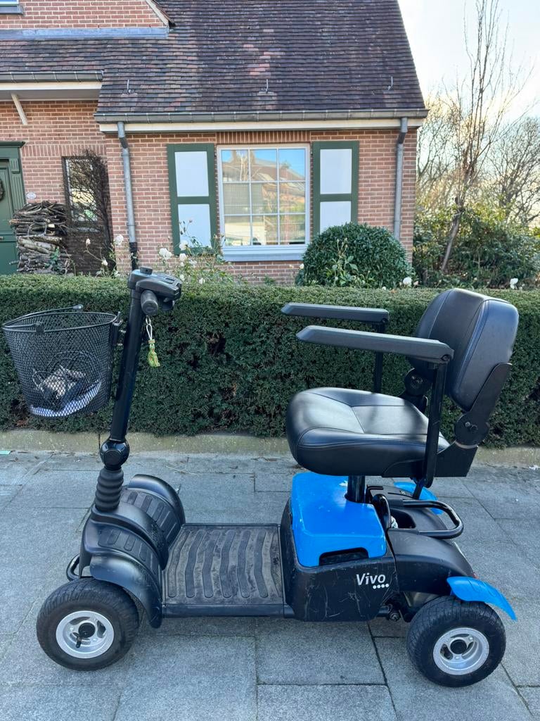 Voiturette électrique Vivo pliable démontable Scootmobiel, Enlèvement ou Envoi, Pliant, Comme neuf, Fauteuil roulant électrique