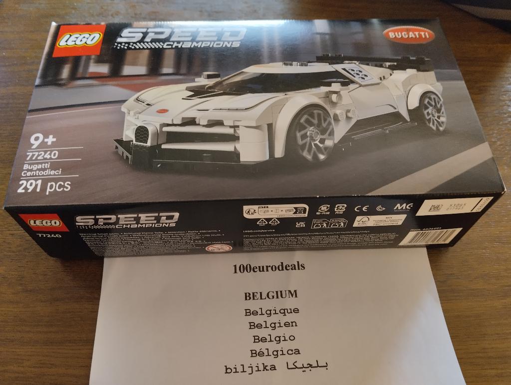 LEGO Speed Champions Bugatti Centodieci Hyper - 77240 -, Verzenden, Lego, Nieuw, Speed Champions