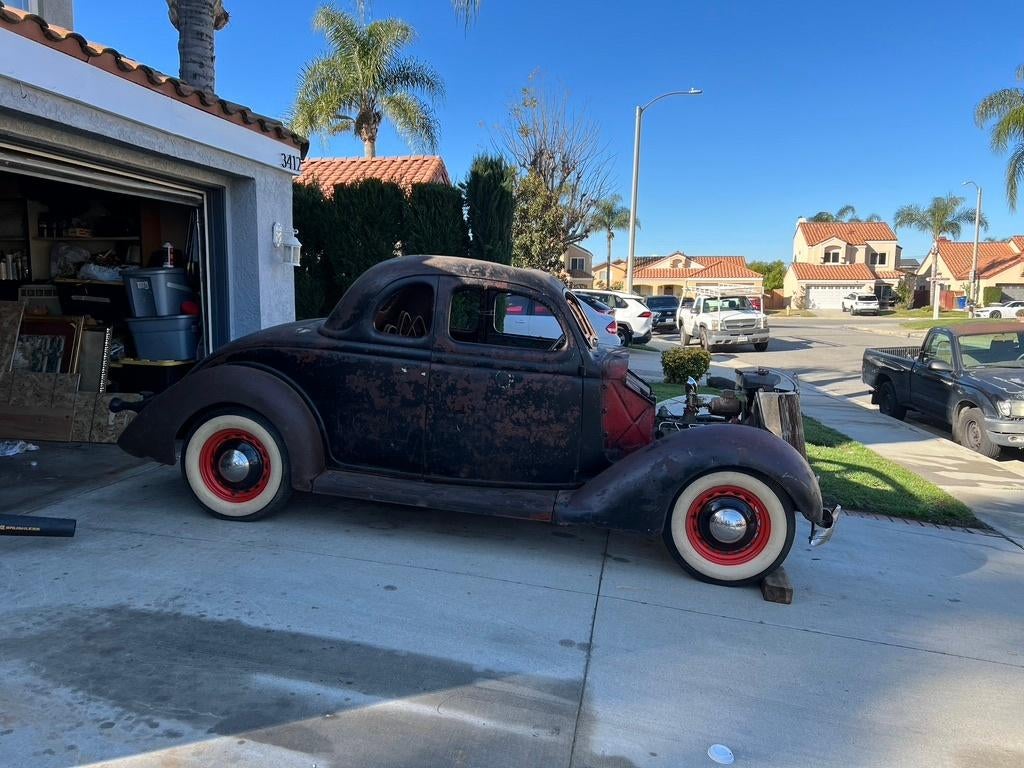 Ford 5 window coupe V8 flathead 1936, Auto's, Achterwielaandrijving, Handgeschakeld, 3600 cc, Particulier