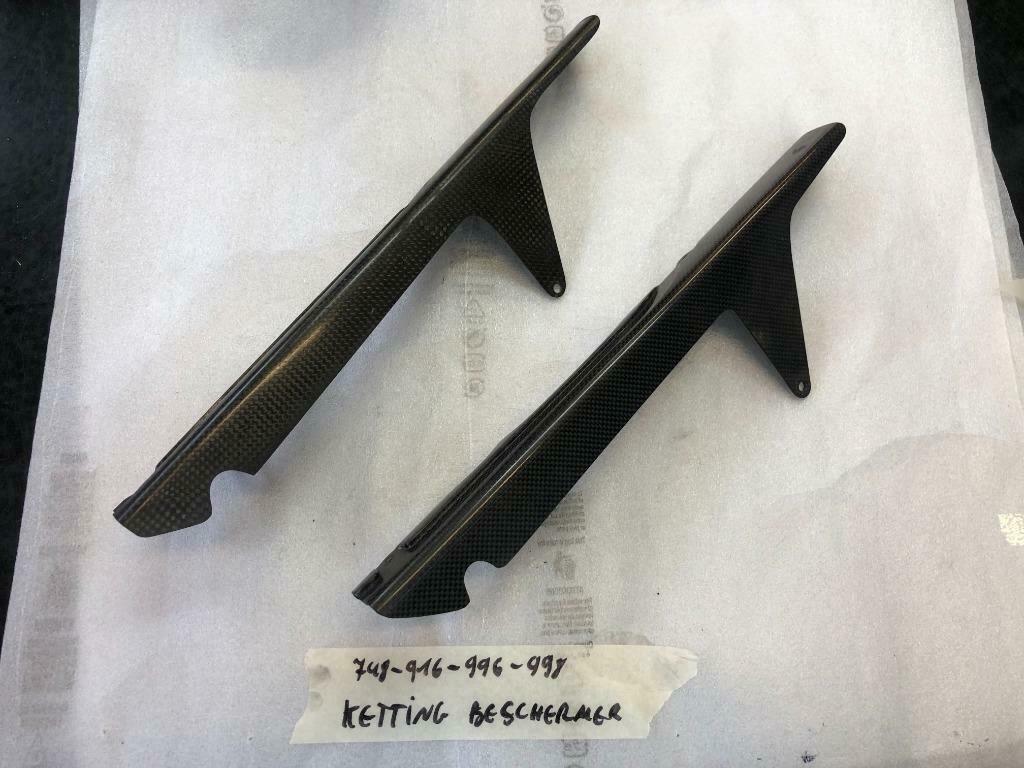 DUCATI 748-916-996-998 CARBON carter de chaîne, Enlèvement ou Envoi, Utilisé
