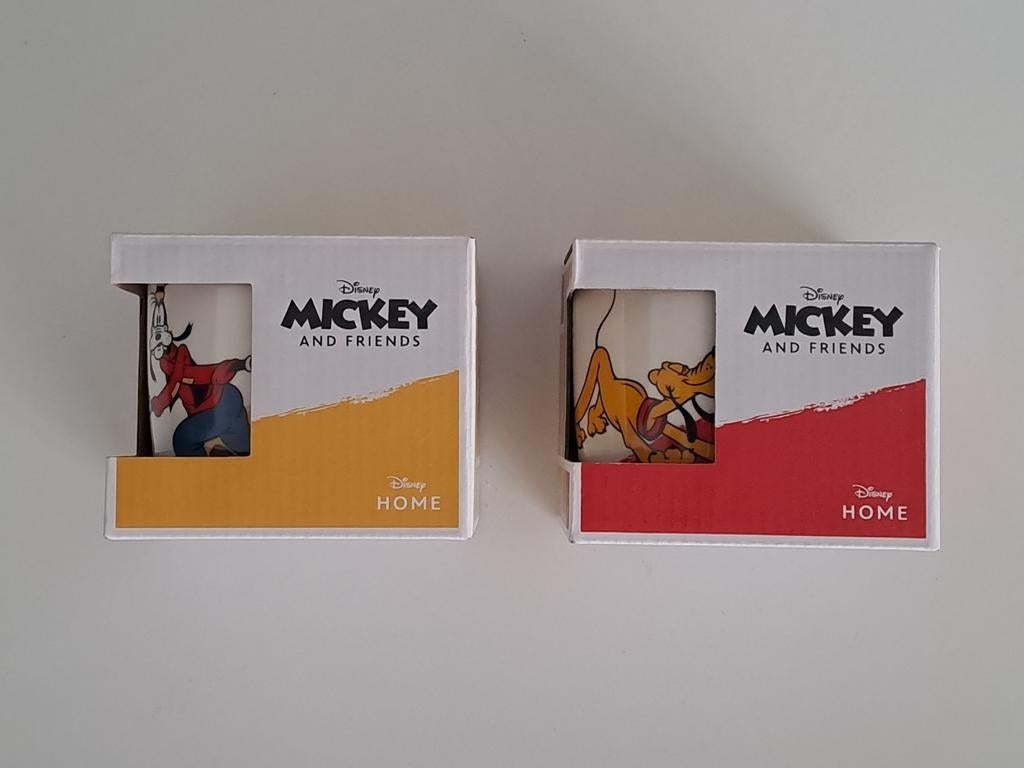 Disney Home mokken Goofy en Pluto, Huis en Inrichting, Keuken | Servies, Ophalen of Verzenden, Nieuw, Kop(pen) en/of Schotel(s)