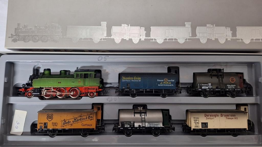Marklin 125 ans, Enlèvement ou Envoi, Courant alternatif, Comme neuf, Set de Trains