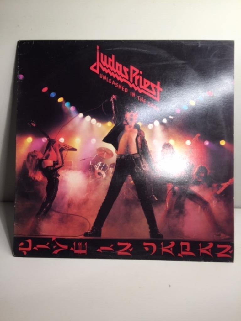 LP - Judas Priest - Unleashed In The East ( Vinyl ), Ophalen of Verzenden, Zo goed als nieuw, 12 inch, Overige genres