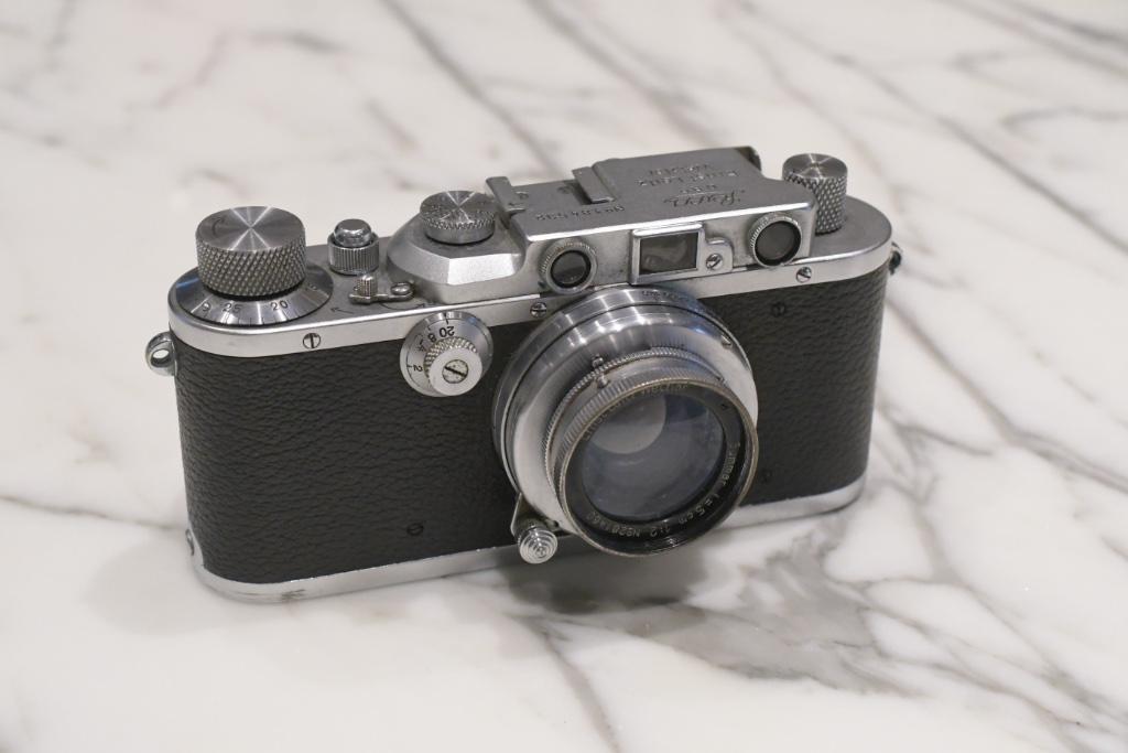 Leica IIIa en Summar 5cm/ f2, Ophalen of Verzenden, Voor 1940, Fototoestel