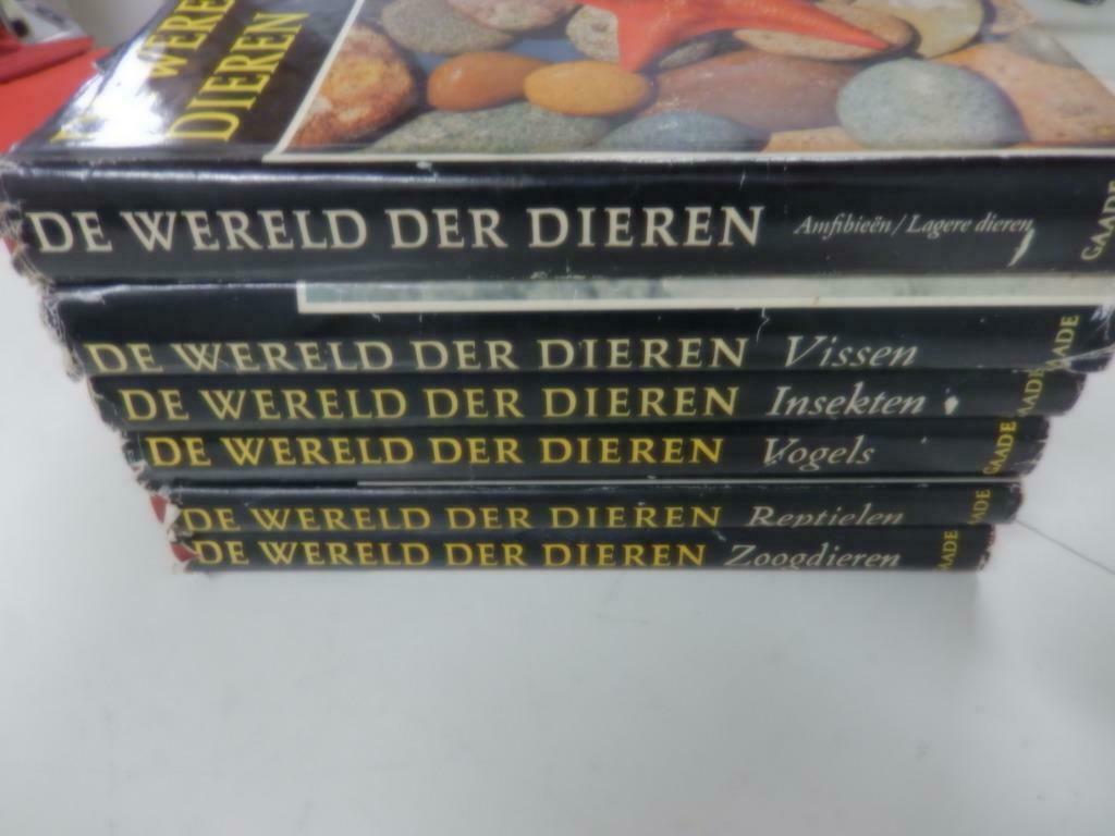 'De wereld der DIEREN'(W. Gaade-encyclopedie, 6 delen, 1958), Livres, Encyclopédies, Série complète, Enlèvement ou Envoi, W. Gaade