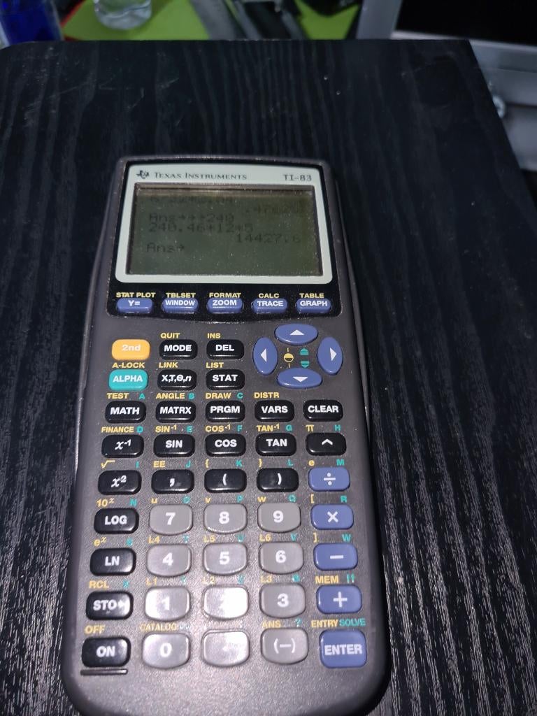 calculatrice ti 83, Enlèvement ou Envoi, Calculatrices graphique, Utilisé