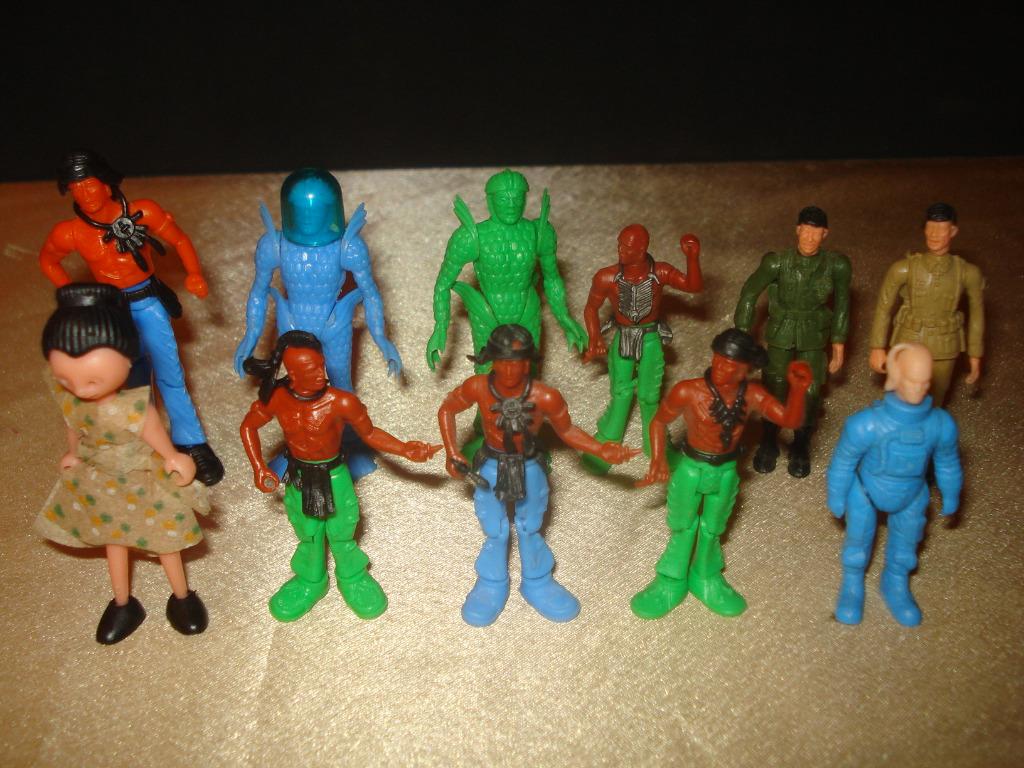 KINDER Lot d'Anciennes Figurines Diverses 1982-85 Kennung RP, Enlèvement ou Envoi, Comme neuf, Figurines