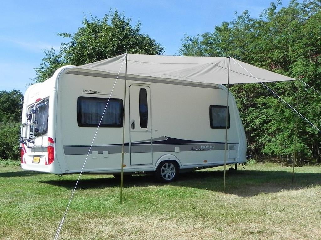 Luifel 4x2m slechts enkele malen gebruikt., Caravans en Kamperen, Ophalen