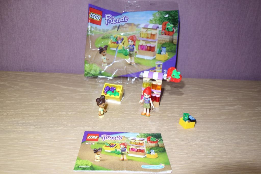 Lego Friends 30416 2-in-1 marktkraam - compleet, Ophalen of Verzenden, Zo goed als nieuw, Complete set, Lego