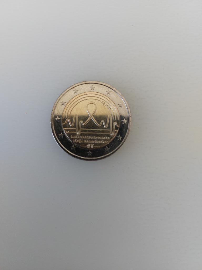 Pièce 2 euros commémorative Belgique 2024, Timbres & Monnaies, Monnaies | Europe | Monnaies euro, Enlèvement ou Envoi, Belgique