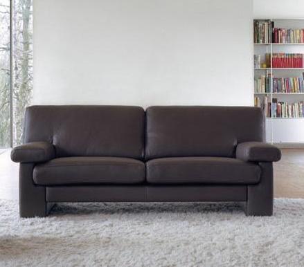 Driezit leder DURLET, Huis en Inrichting, Gebruikt, Ophalen, Klassiek modern, Leer