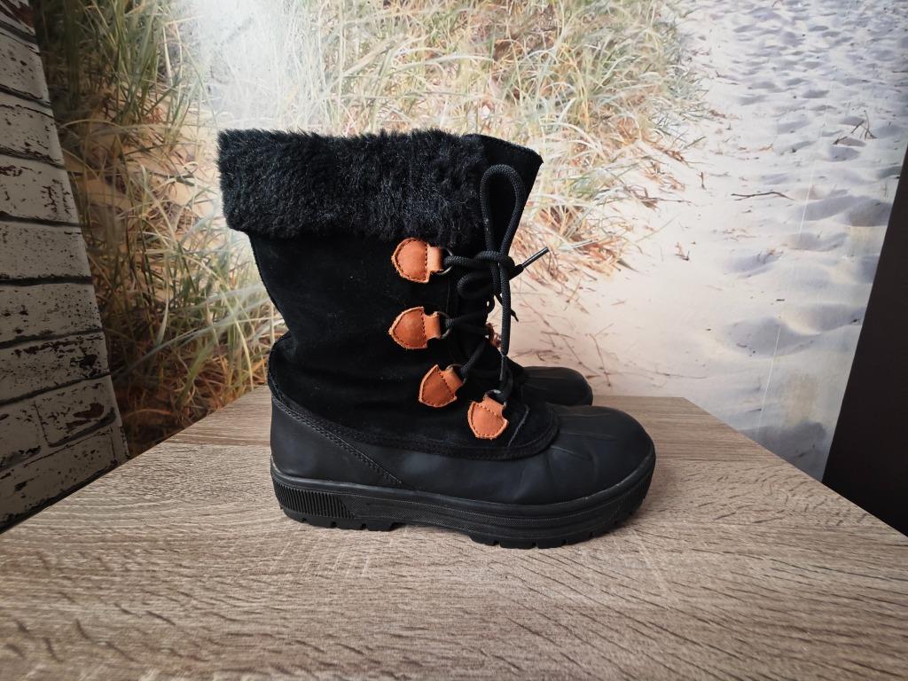 Aigle maat 39, Enlèvement ou Envoi, Comme neuf, Bottes de neige, Noir