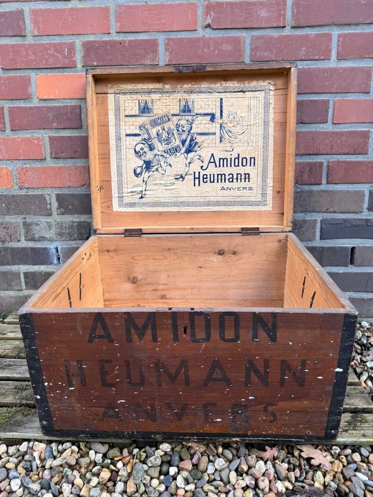 Kist Amidon Heymann Anvers, Ophalen, Gebruikt