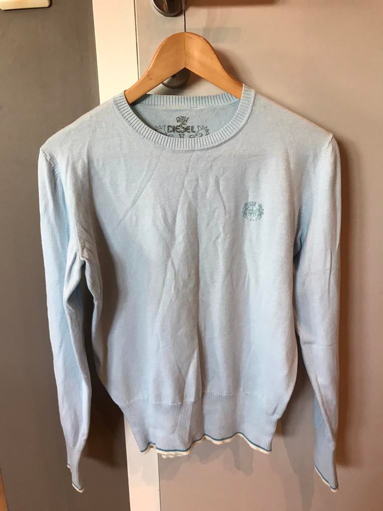 A vendre pull "Diesel", Diesel, Enlèvement ou Envoi, Comme neuf, Bleu