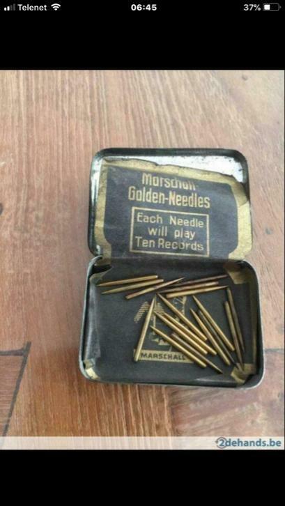 Marschall golden needles 10€ stuk voor grammofoon per naald, Ophalen, Zo goed als nieuw