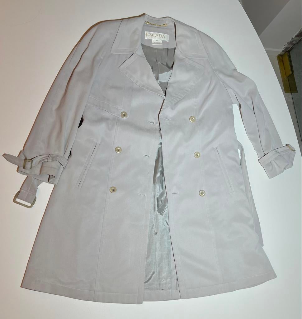 Trench Escada gris, Vêtements | Femmes, Enlèvement ou Envoi, Porté, Taille 36 (S), Gris