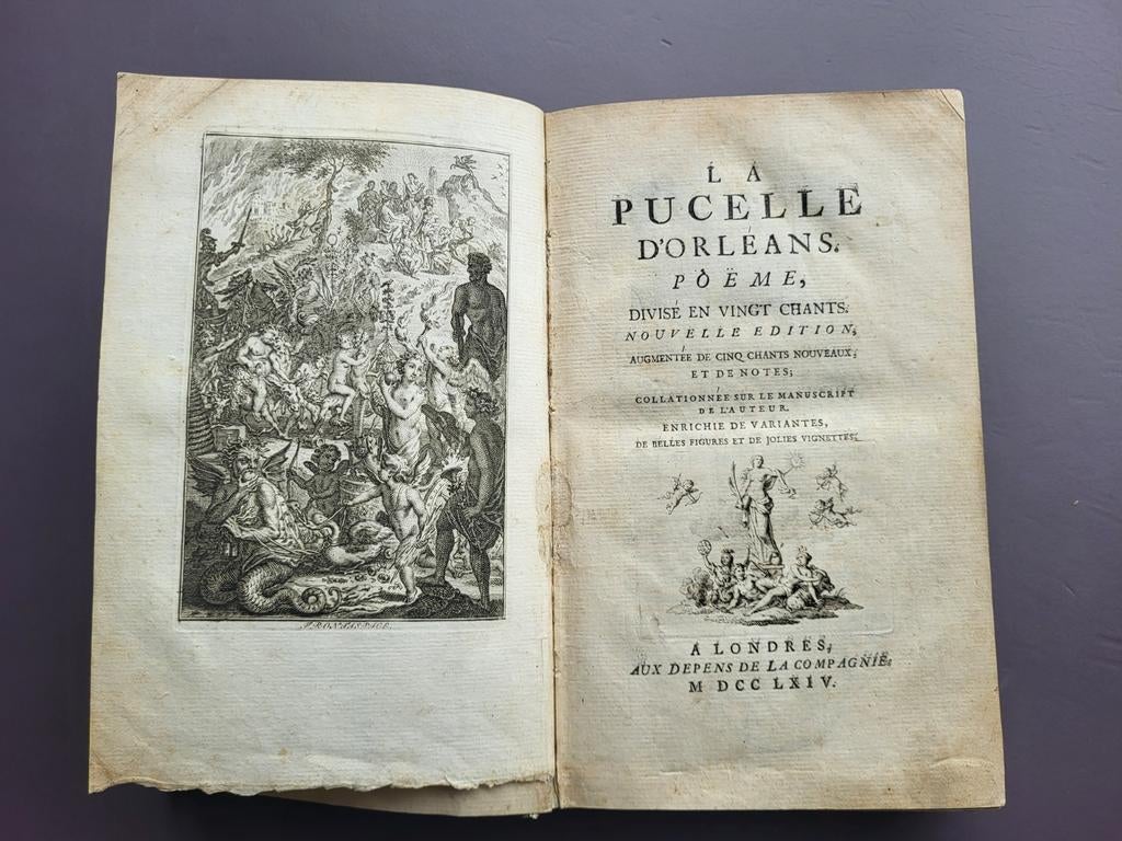 La Pucelle d'Orléans 1764, Enlèvement ou Envoi