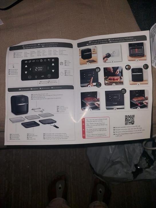 Tefal Airfryer, Ophalen, Nieuw