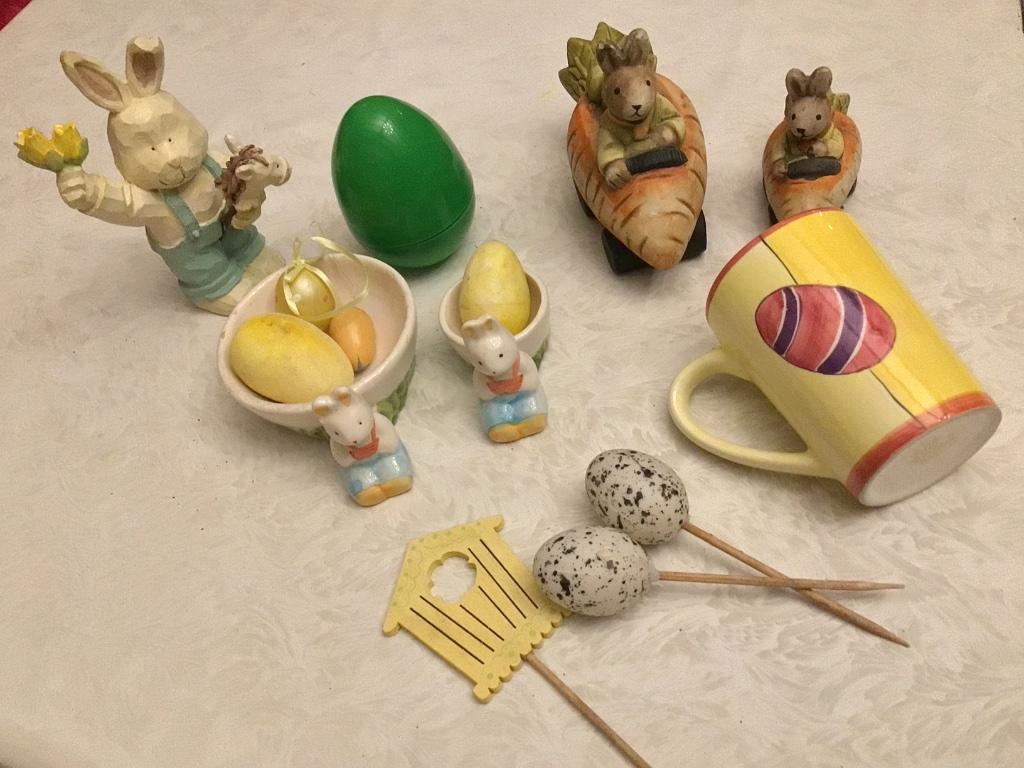 Lot d'articles de Pâques - décoration, Pâques - toutes sorte, Enlèvement ou Envoi