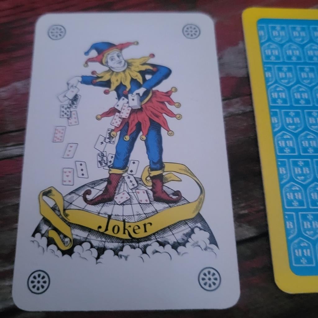 Joker BB Boerenbond zwart, Verzamelen, Ophalen of Verzenden, Zo goed als nieuw, Speelkaart(en)