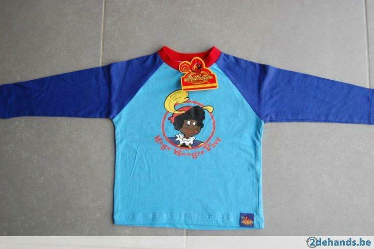 Sinterklaas+Zwarte Piet-T-shirt/kousen/ondergoed, ... nieuw, Enlèvement ou Envoi, Neuf, Garçon ou Fille, Chemise ou À manches longues
