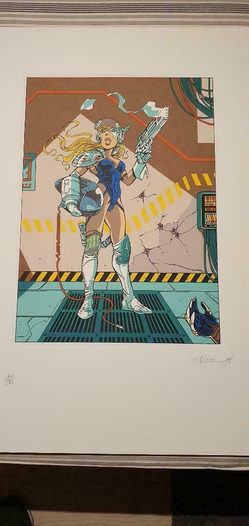 Serigraphie Crisse - Atalante, Collections, Enlèvement ou Envoi, Comme neuf