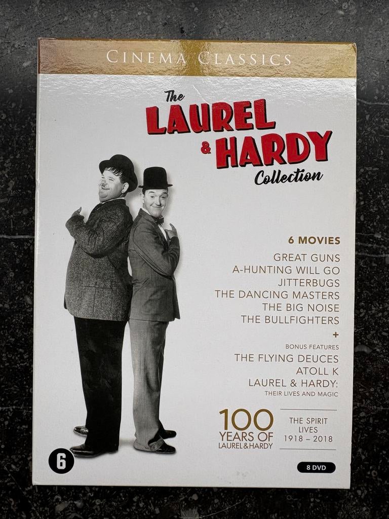 La collection Laurel et Hardy : 8 films sur 8 DVD, Enlèvement ou Envoi, Comme neuf