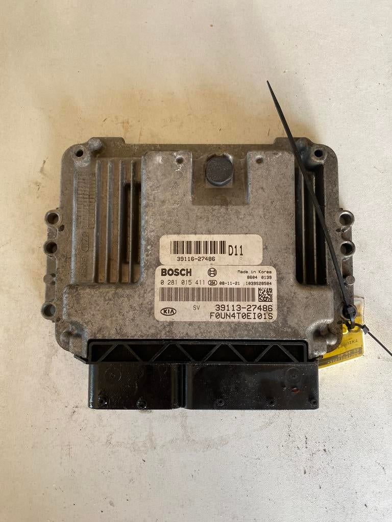 Kia Carens 2.0 CRDi 0281015411/39113-27486 ECU, Enlèvement ou Envoi, Utilisé, Kia