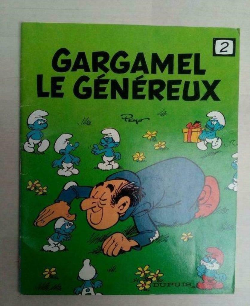BD des schtroumpfs : Gargamel le généreux., Une BD, Enlèvement ou Envoi, Utilisé
