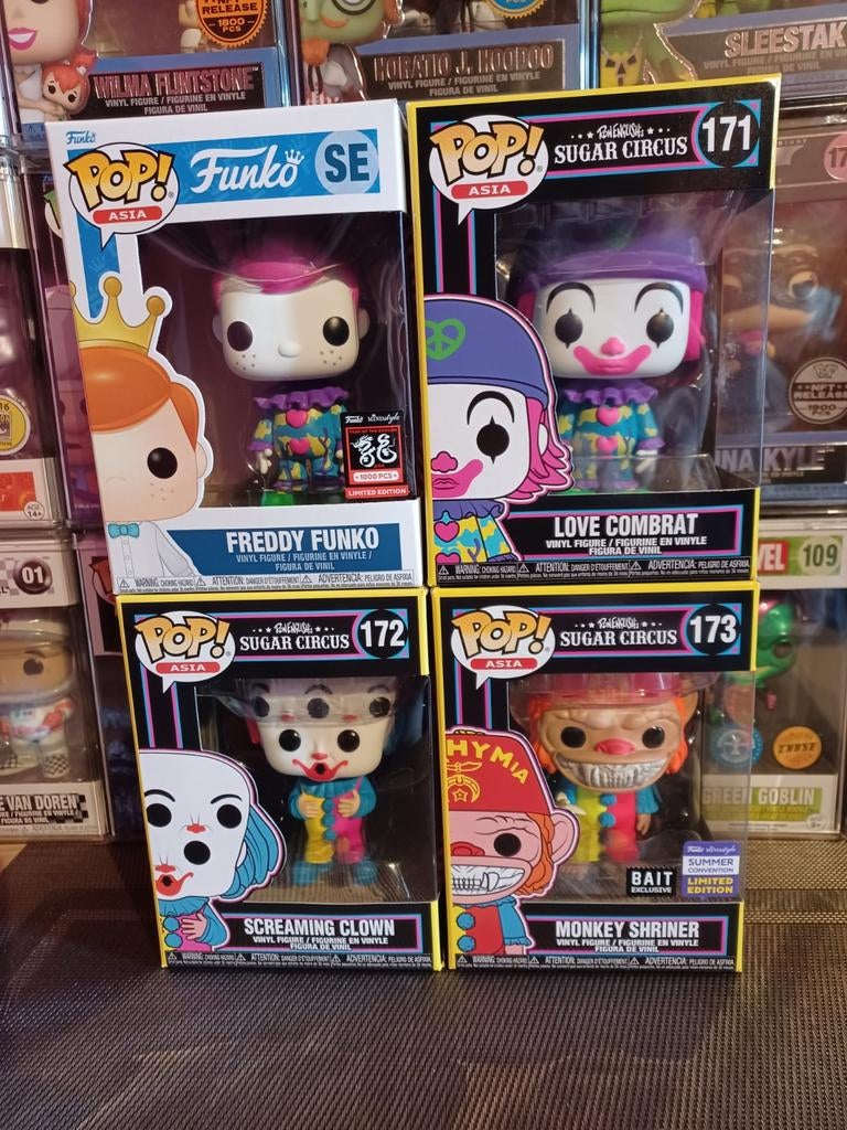Ron English Sugar Circus Funko set, Enlèvement ou Envoi, Neuf